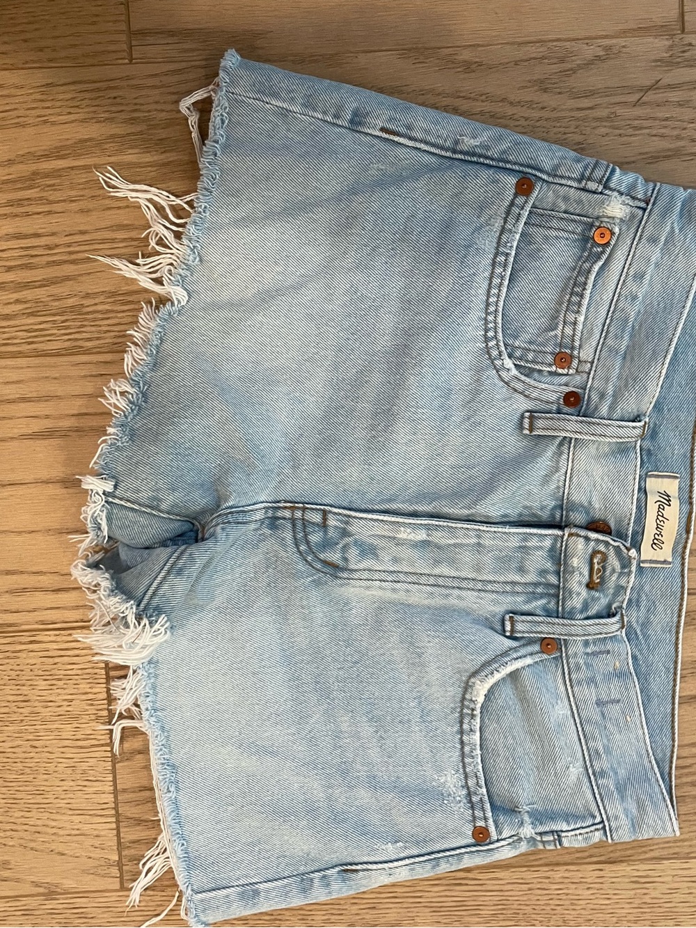Madewell relaxed denim shorts
